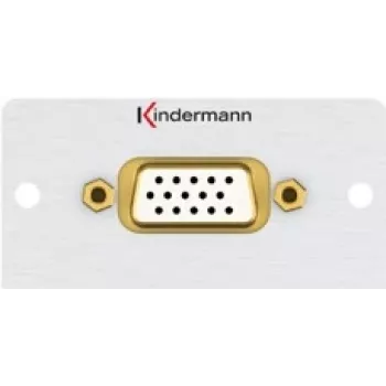Kindermann 7444000801. Conexión 1: VGA, conexión 2: VGA, sexo del conector: macho/hembra. Longitud del cable: 1 m, color del producto: multicolor (7