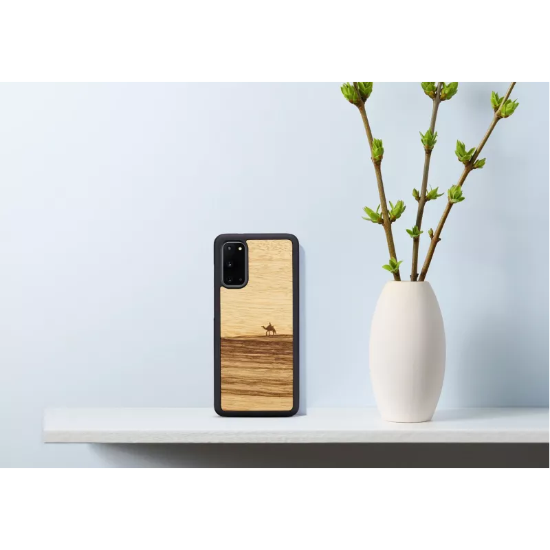 Funda para smartphone Man and Wood Galaxy S20 Terra Negro – Funda protectora para Samsung Galaxy S20