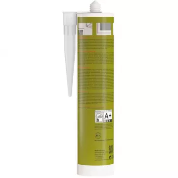 Sellador Flex MS 290ml, masilla selladora blanca, altamente flexible y pintable