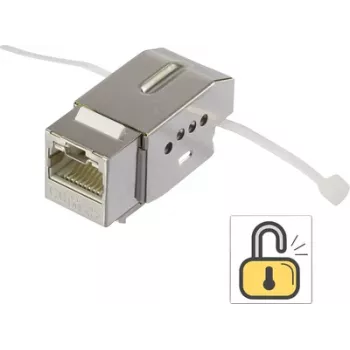 Módulo Keystone Renkforce KSV10 CAT 6 – conector de red RJ45 para instalaciones CAT6