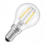 Lámparas LED Osram LED Classic P 25 Filament P 1.8W 827 clear E14, forma de minibombilla clásica