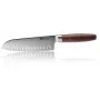 Cuchillo Santoku GEFU ENNO con hendiduras 18 cm