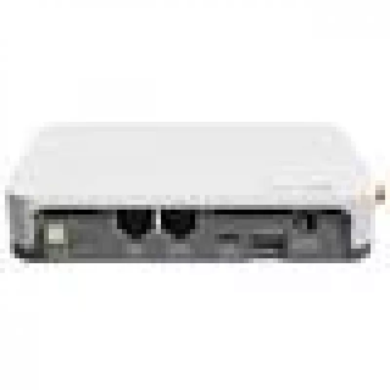 Gateway/controlador MikroTik KNOT LR8G — banda única 2,4 GHz, Ethernet 100 Mbit/s, QCA9531 650 MHz, RS-485, NanoSIM