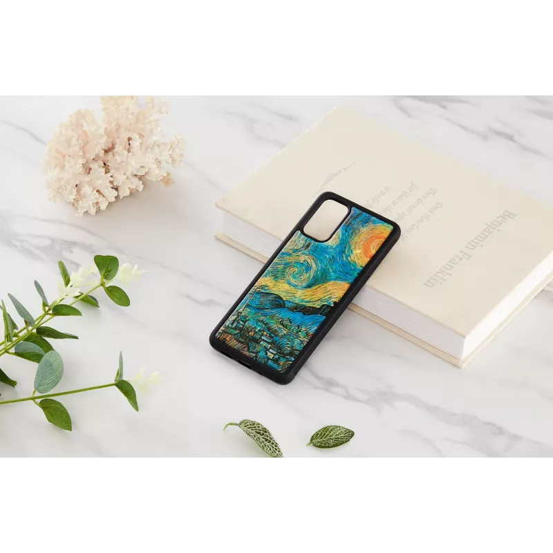Funda protectora iKins para Samsung Galaxy S20+ — Noche estrellada negro