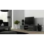 Cama Meble SOHO 140 mueble de TV, gris/gris brillo