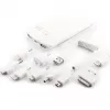 Batería externa PowerNeed P5600W de polímero de litio (LiPo) 5600 mAh blanca