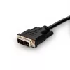 Cable DVI a HDMI/USB/AUD DVI/HDMI MM USB A/B 10IN