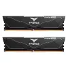 T-FORCE Vulcan - DDR5 - Kit - 32 GB: 2 x 16 GB - DIMM 288-PIN - 3000 MHz / PC5-48000 - CL30 - 1,35 V - sin búfer - On-Die-ECC - negro (FLBD532G6000HC30DC01)