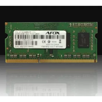 AFOX AFSD38AK1P - 8 GB - 1 x 8 GB - DDR3 - 1600 MHz - 204-pin SO-DIMM