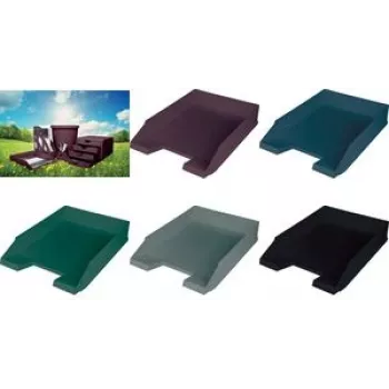 Helit the green staff bandeja de documentos A4, negro (H2661695)