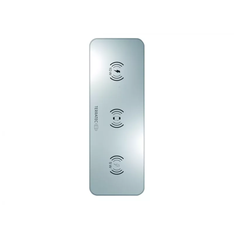 Cargador inalámbrico Terratec ChargeAIR All universal aluminio