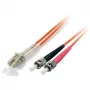Equip cable de conexión de fibra óptica LC/ST, OS2, 5.0m, 5 m, OS2, LC, ST