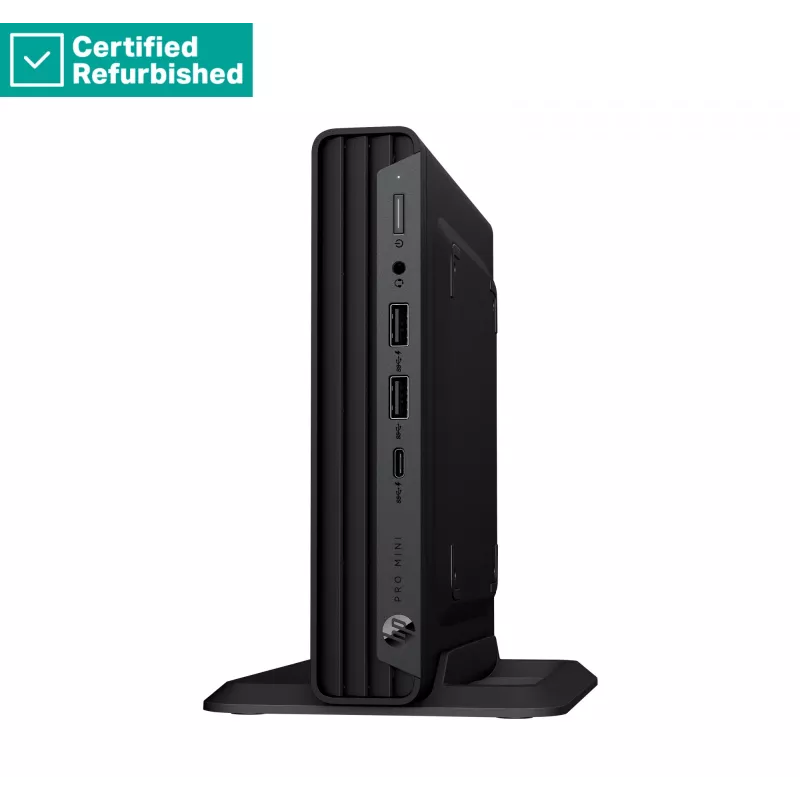 RENEW SILVER HP Pro 400 G9 Mini - i5-13500T, 8 GB, 256 GB SSD, ratón USB, Win 11 Pro, 1 año