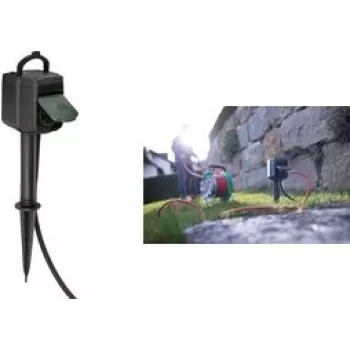 Enchufe inteligente Brennenstuhl 1154540601 negro verde