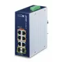 Switch no gestionado PLANET IP30 Industrial 4 puertos