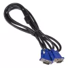 Akyga AK-AV-01 cable VGA D-Sub 15 pines conector macho/conector macho, 1,8 m, negro, con filtro de ferrita
