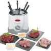 Freidora Clatronic FFR 2916 Single 1 L de sobremesa 900 W gris, blanco
