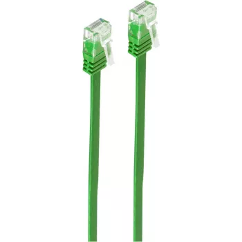 Cable de red ShiverPeaks SP711-SL0.25G 0,25 m Cat6 U/UTP verde