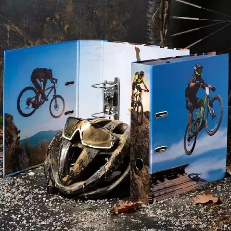 Archivador decorativo A4 HERMA Mountainbike