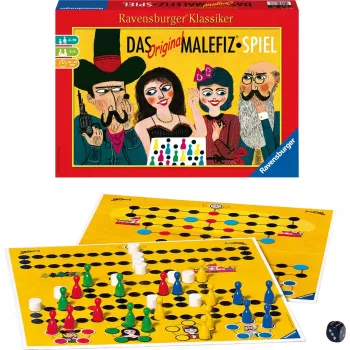 El juego original Malefiz, juego de mesa