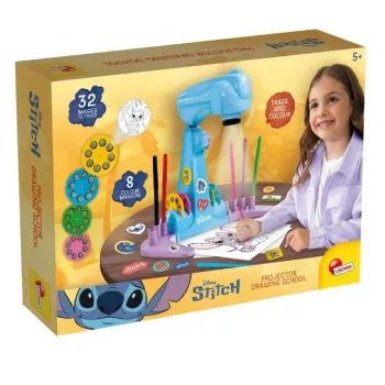 Stitch Proyector set escolar de dibujo