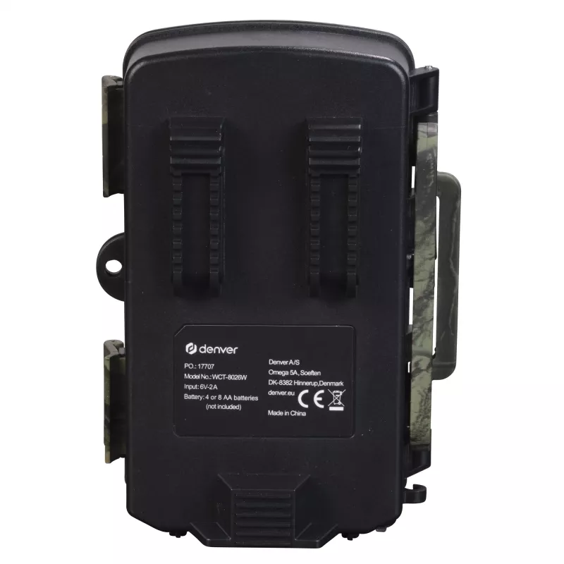 DENVER WCT-8026W - cámara de vigilancia - 8,0 MPix / 48,0 MP (interpolados) - 4K - Wireless LAN, Bluetooth (112131130110)