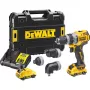DeWALT DCD703L2T-QW 12 V XR taladro atornillador a batería con cabezales intercambiables, 2x 3,0 Ah Li-Ion, 4 cabezales, 1500 rpm, portabrocas sin llave de 10 mm, 0,9 kg, amarillo/negro