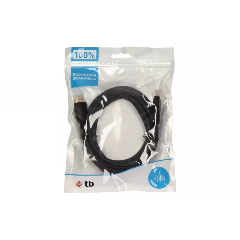 Cable TB V 1.4-HDMI dorado 3 m