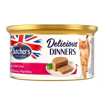 BUTCHER'S Classic Delicious Dinners ternera con hígado