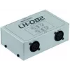 Aislador de línea estéreo rack 19 pulgadas Omnitronic LH-082 de 2 canales