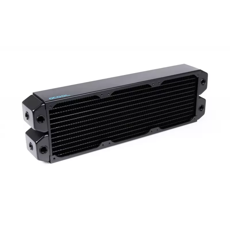 Alphacool NexXxoS UT60 14390 radiador Dual-Flow de cobre completo, 360 mm, negro