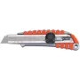 Cúter MAUL Professional Plus, 18 mm, zona de agarre engomada hoja de acero inoxidable (77618-09)
