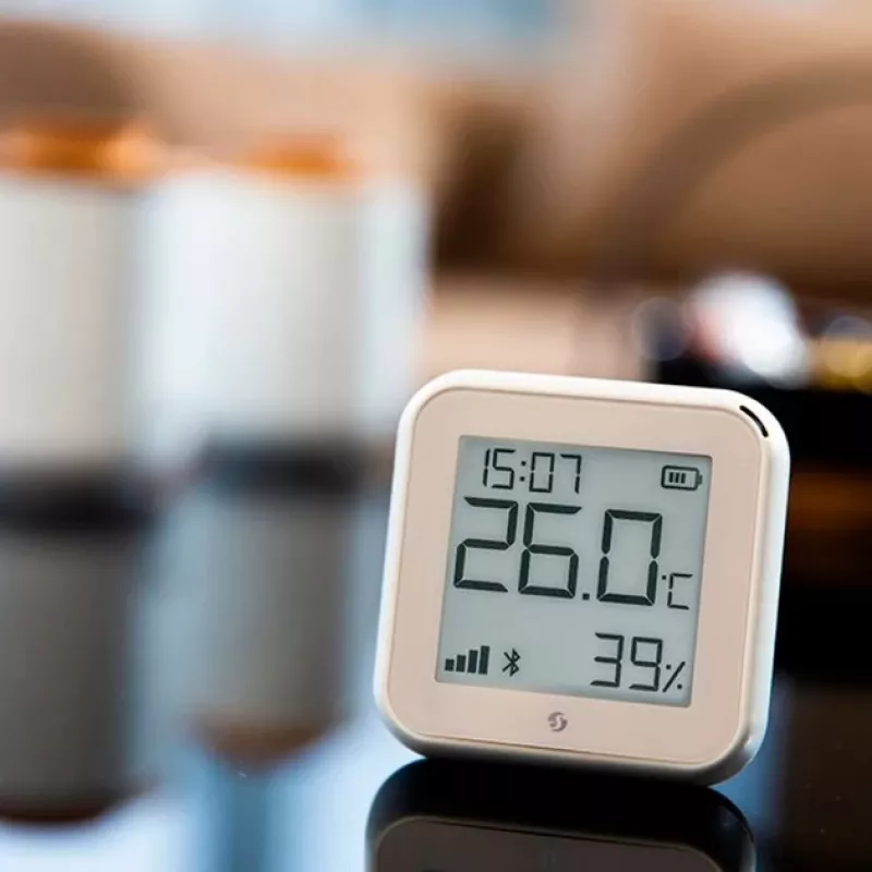 Sensor de temperatura y humedad Shelly Plus H&T Gen. 3 (marfil) - Shelly