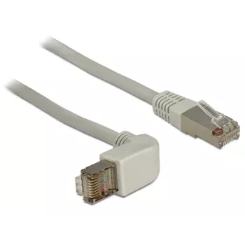 Cable de red DeLOCK 1 m Cat.5e RJ-45 S/FTP gris