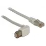 Cable de red DeLOCK 1 m Cat.5e RJ-45 S/FTP gris