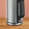Tefal Bronx KI513D10 hervidor eléctrico, 1,7 l, 2400 W, acero inoxidable, base giratoria, filtro, plateado