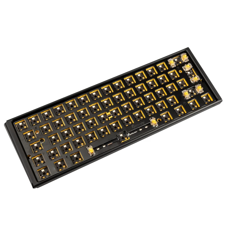 Teclado Ducky One 3 Hot-Swap Barebone Mini Gaming USB US Inglés negro