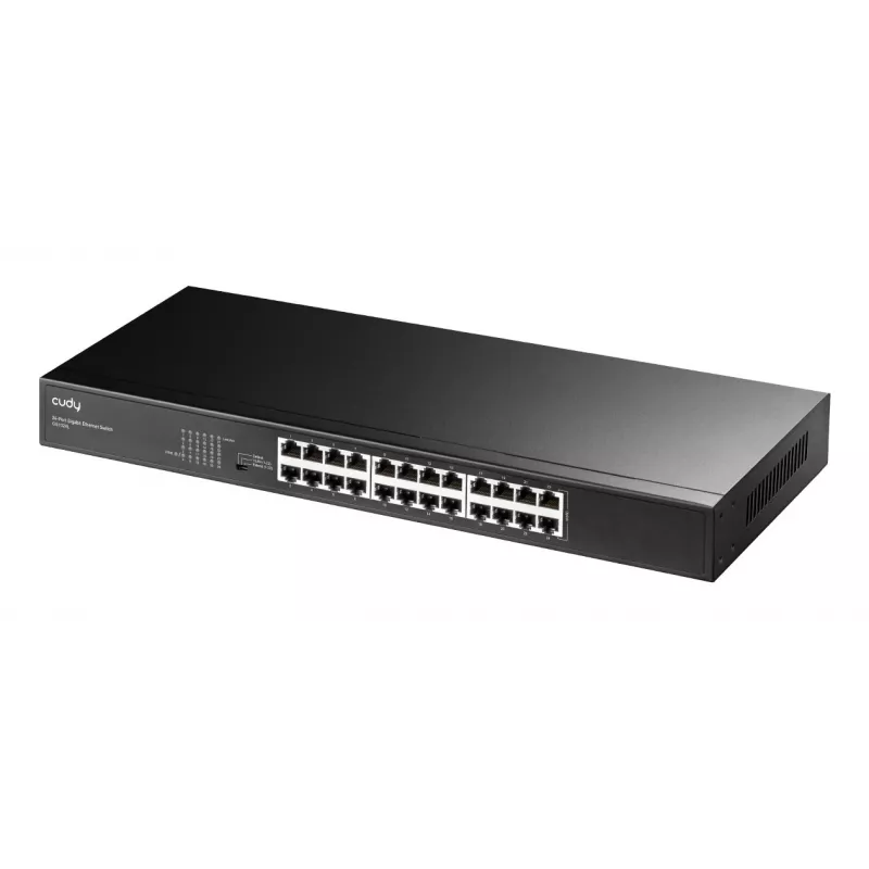 Switch Gigabit Ethernet para rack Cudy 24 puertos GS1024L