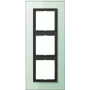 Jung LSP 983 GLAS negro - verde (LSP983GLAS)