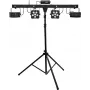 Set de barra láser LED EUROLITE KLS PRO FX con trípodes de altavoz M-4 sistema de iluminación