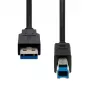 Cable USB 3.2 Gen1 A a B ProXtend USB3AB-0005, 5 m, USB 3.2 Gen1 (hasta 5 Gbit/s)