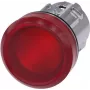 Luz indicadora plana Siemens roja SIRIUS ACT 3SU1051-6AA20-0AA0 1 ud. (3SU1051-6AA20-0AA0)