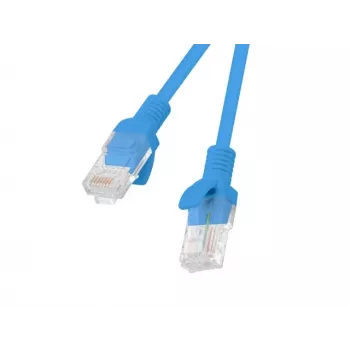 Cable de red LANBERG Cat5e U/UTP RJ-45–RJ-45 azul 1 m, conductor CCA