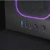 Caja de PC TACENS MARS MC-NEBULA Midi Tower con cristal templado, cuatro ventiladores aRGB de 120 mm, compatible con ATX, GPU hasta 30,2 cm