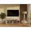 Mueble de TV MALWA 120, roble Artisan/cashmere