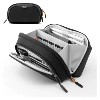 Funda para cables Inateck AB03011 Negra — Funda organizadora 23,5×14×9,5 cm