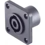shiverpeaks BASIC-S BS55230 Toma empotrable para altavoz PA, cuadrada
