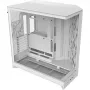 Caja de PC NZXT H9 Flow Midi Tower blanca – ATX/EATX/Micro ATX/Mini-ITX, 3x140mm frontal, 1x120mm trasero, 2 bahías de 3,5