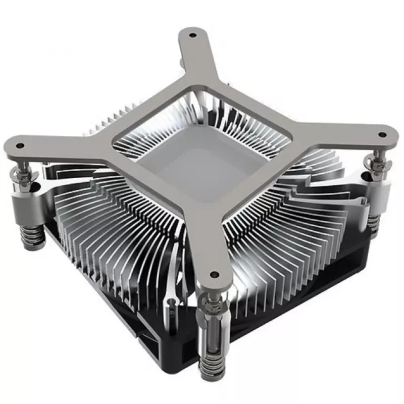 Ventilador de CPU Dynatron Z60 para LGA1851 LGA1700, carcasa de aluminio, ventilador de 80 mm