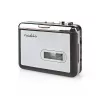 Nedis ACGRU100GY Convertidor de casete USB / 3,5 mm Alimentación USB/batería Gris